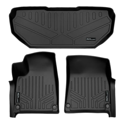 SMARTLINER 2022 - 2024 Rivian R1T All Configurations Custom Fit Floor Liners - 1st & 2nd Rows