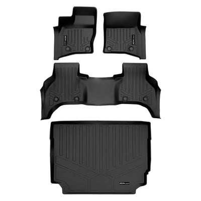 SMARTLINER 2020 - 2025 Land Rover Defender 110 5 Passenger Custom Fit Floor Liners - 1st, 2nd & 3rd Rows