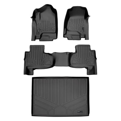 SMARTLINER 2015 - 2020 GMC Yukon XL 8 Passenger Custom Fit Floor Liners - 1st, 2nd & 3rd Rows