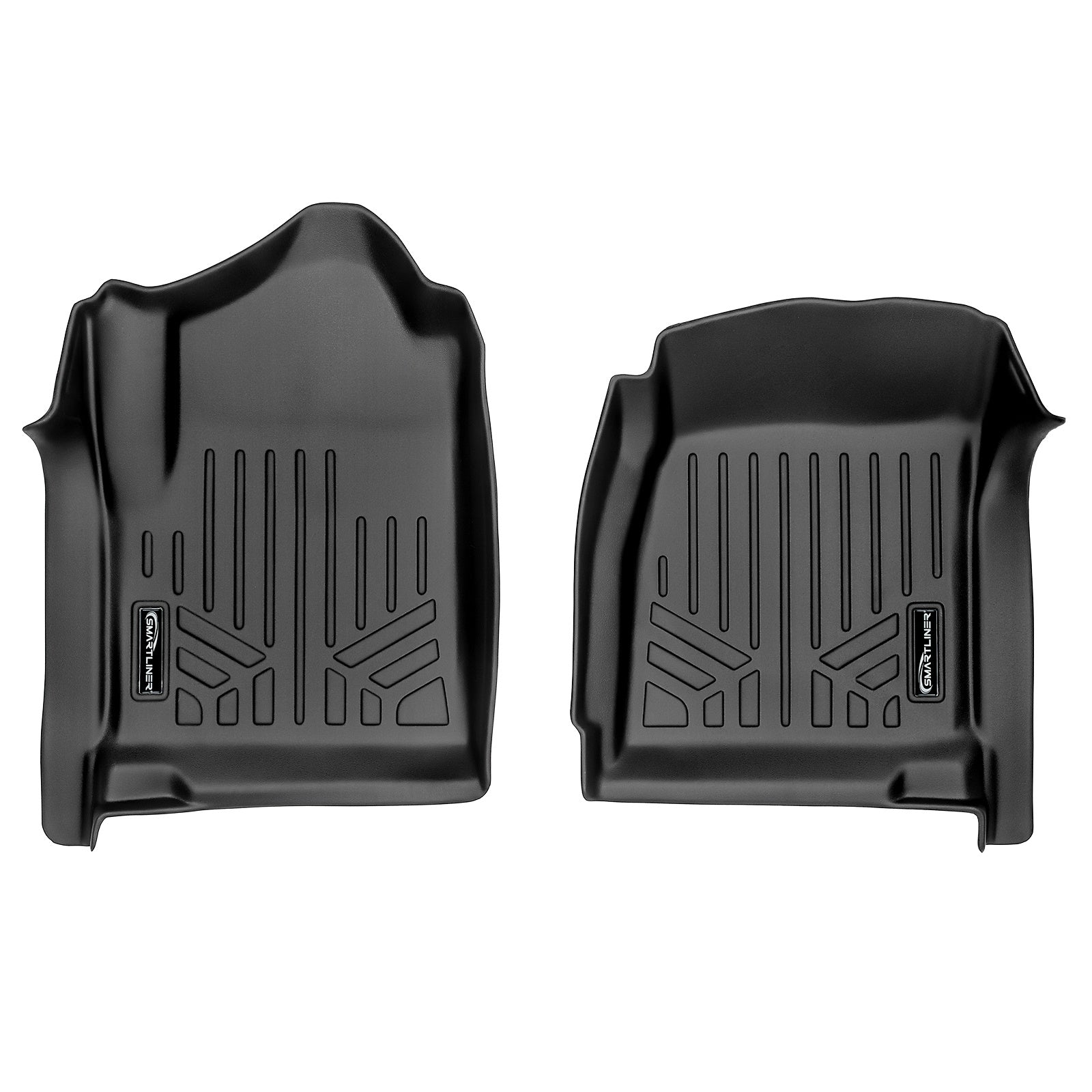SMARTLINER 2015 - 2019 Chevrolet Silverado 3500 HD Regular Cab Custom Fit Floor Liners - 1st Row Only