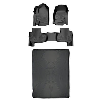 SMARTLINER 2015 - 2020 GMC Yukon XL 8 Passenger Custom Fit Floor Liners - 1st, 2nd & 3rd Rows