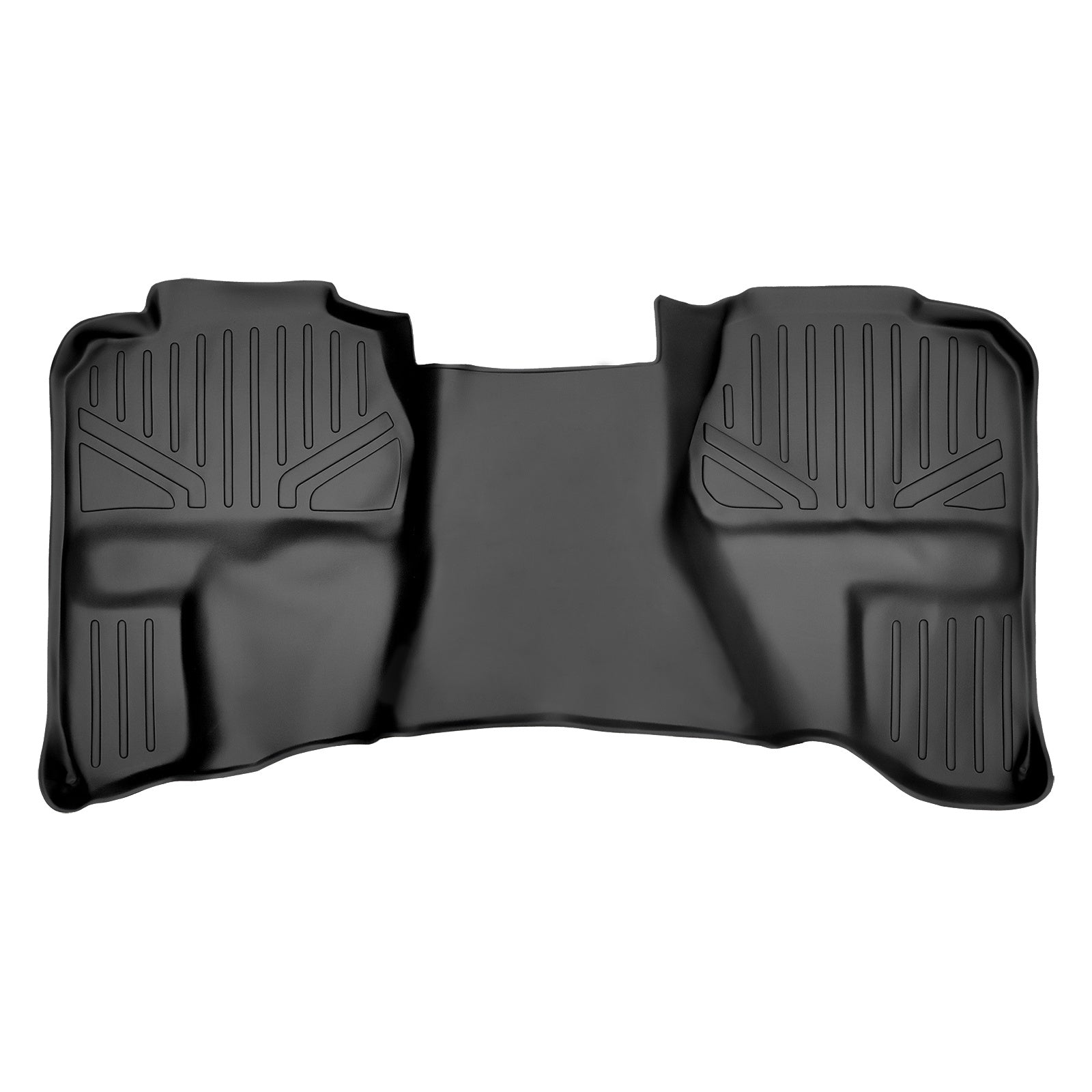SMARTLINER 2007 - 2013 Chevrolet Silverado 3500 HD Double Cab Custom Fit Floor Liners - 2nd Row Only