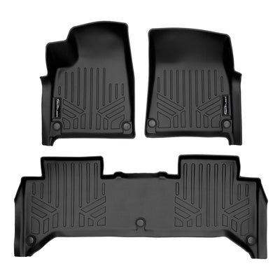 SMARTLINER 2022 - 2024 Rivian R1T All Configurations Custom Fit Floor Liners - 1st & 2nd Rows