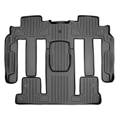 SMARTLINER 2009 - 2010 Chevrolet Traverse 7 Passenger Custom Fit Floor Liners - 2nd & 3rd Row