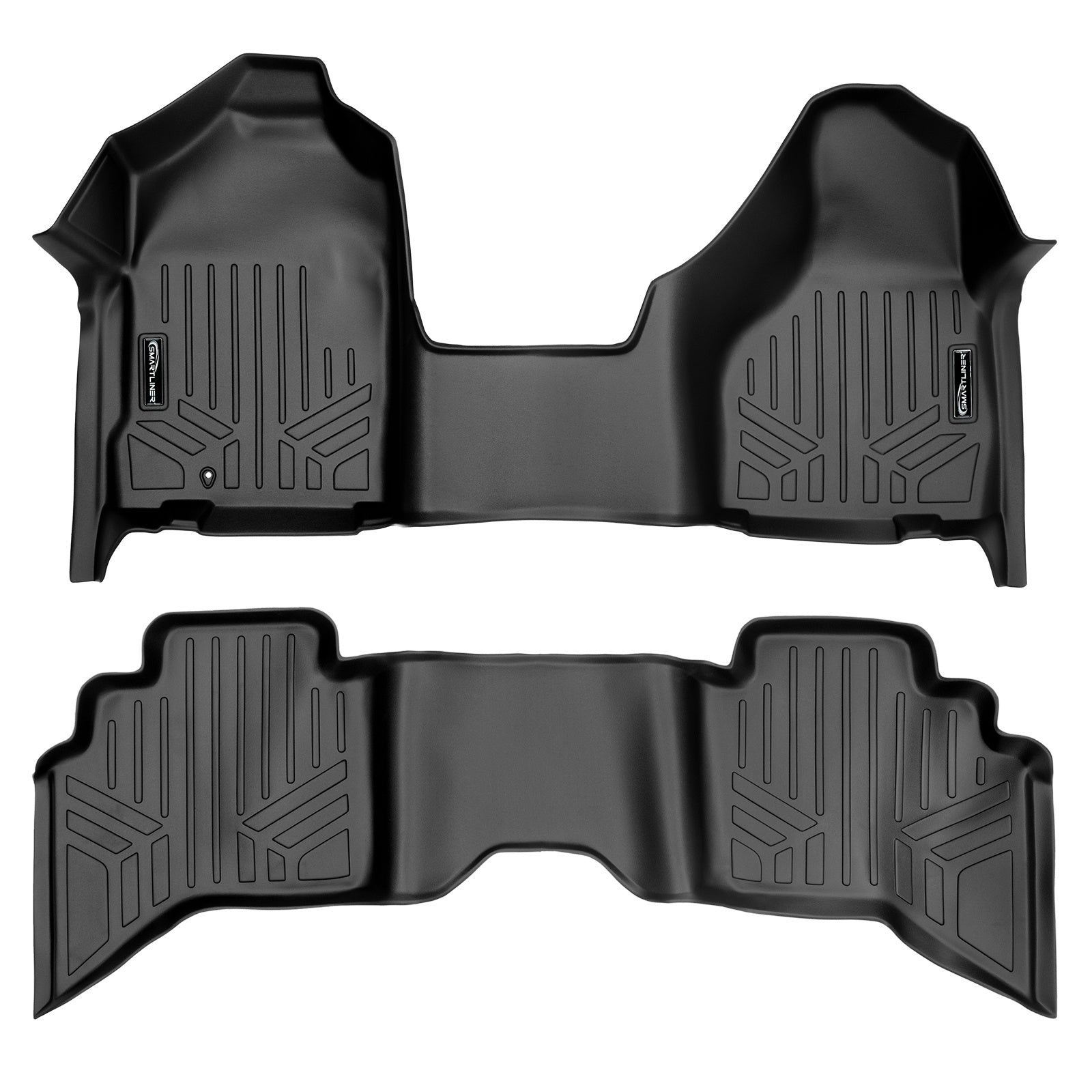 SMARTLINER 2003 - 2009 Dodge Ram 2500 Quad Cab Custom Fit Floor Liners - 1st & 2nd Rows