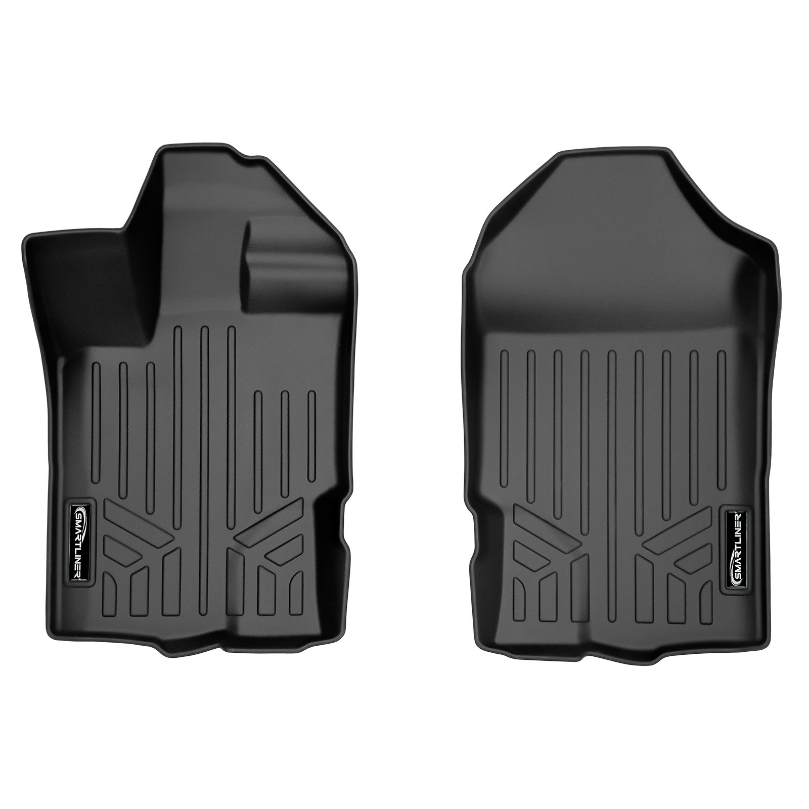 SMARTLINER 2019 - 2023 Ford Ranger Super Crew and Super Cab Custom Fit Floor Liners - 1st Row Only