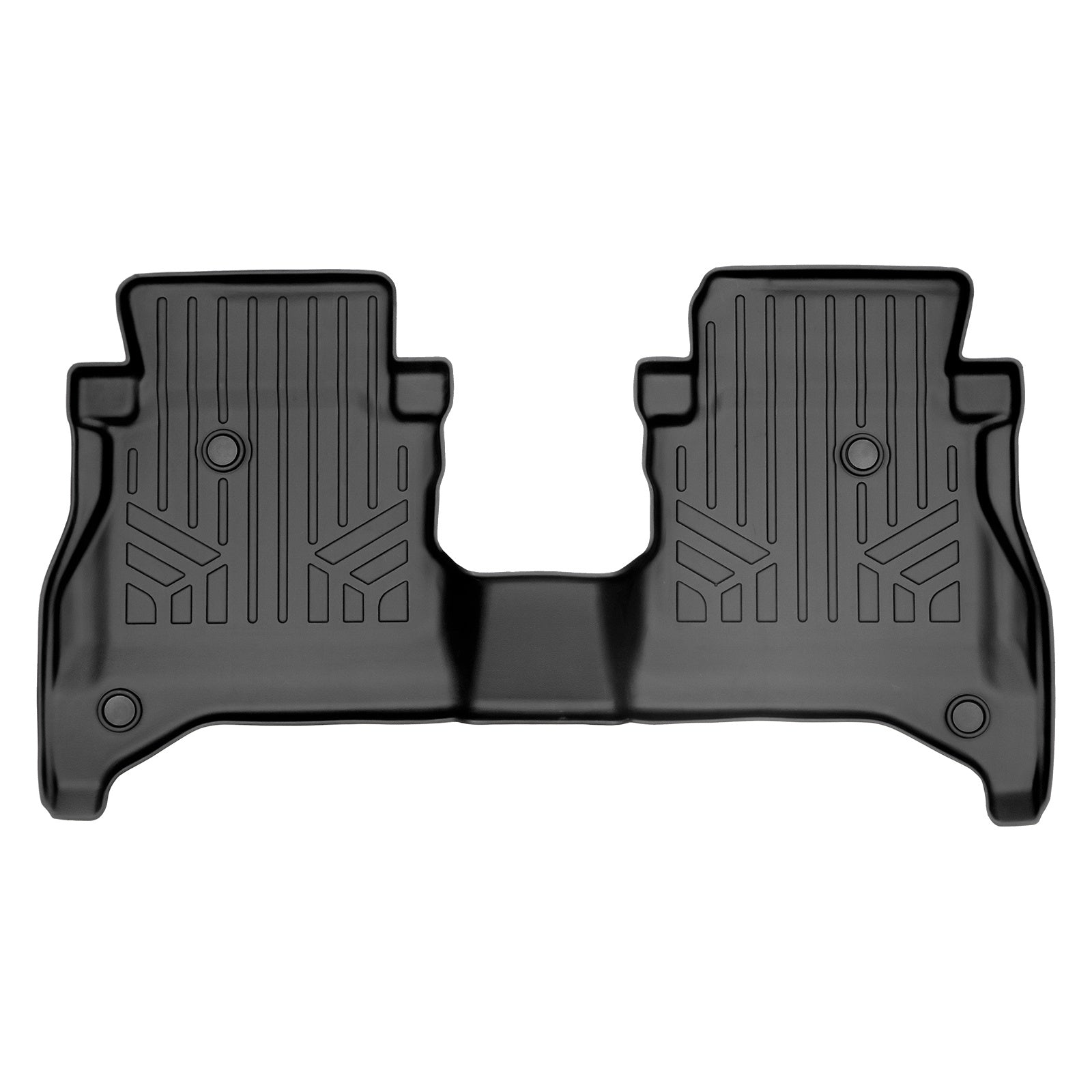 SMARTLINER 2020 - 2026 Jeep Gladiator All Configurations Custom Fit Floor Liners - 2nd Row Only