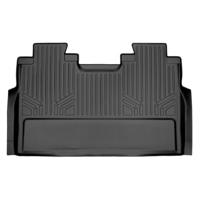 SMARTLINER 2017 - 2025 Ford F-450 Super Crew Custom Fit Floor Liners - 2nd Row Only - Vinyl Only - No Storage