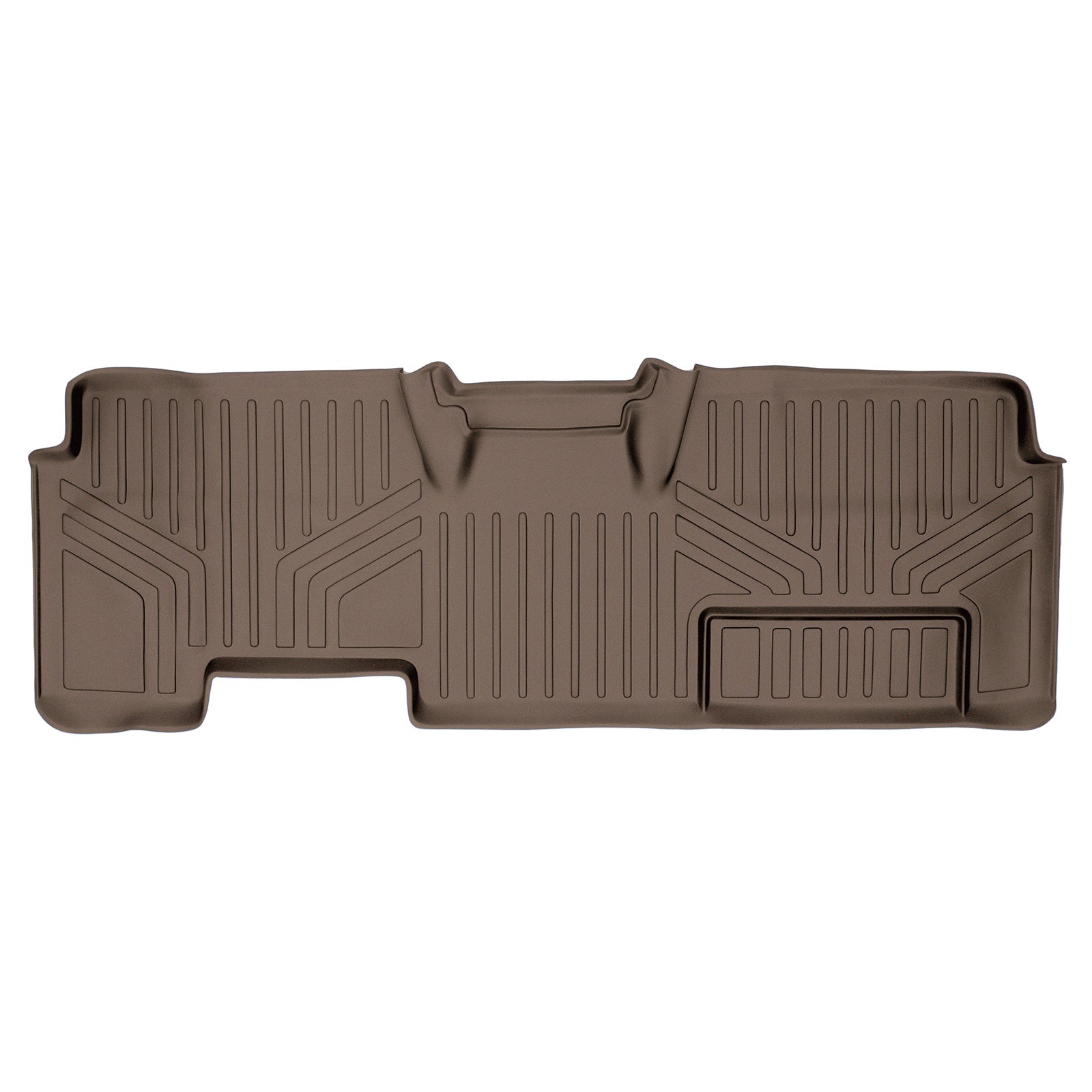 SMARTLINER 2009 - 2010 Ford F-150 Super Cab Custom Fit Floor Liners - 2nd Row Only - Over Hump