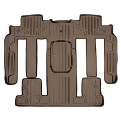 SMARTLINER 2009 - 2010 Chevrolet Traverse 7 Passenger Custom Fit Floor Liners - 2nd & 3rd Row