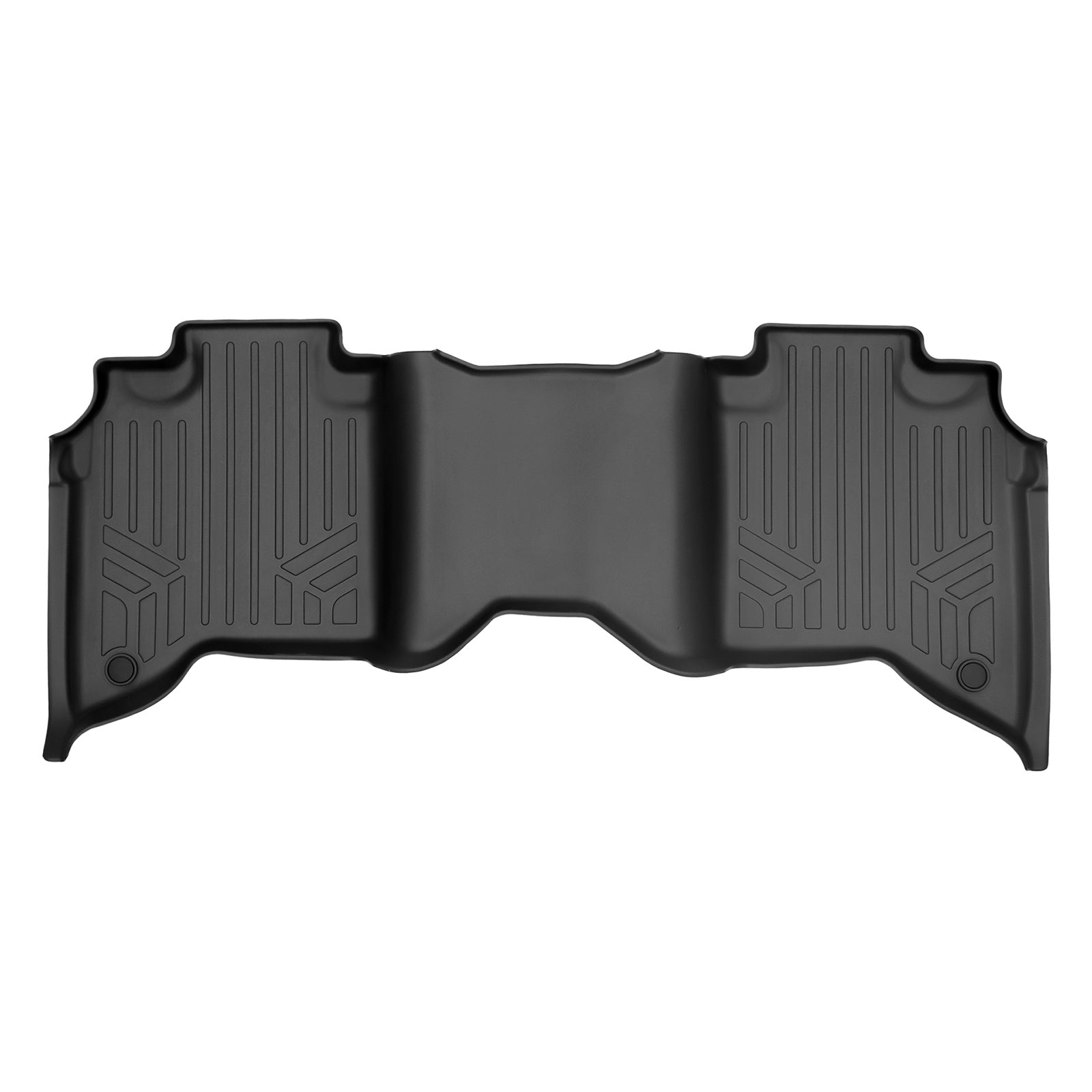 SMARTLINER 2019 - 2025 Ram 3500 Crew Cab Custom Fit Floor Liners - 2nd Row Only - Bucket