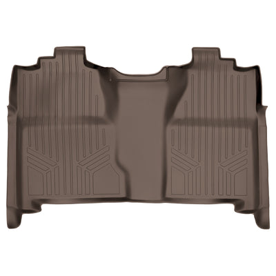 SMARTLINER 2007 - 2014 Chevrolet Silverado 3500 HD Crew Cab Custom Fit Floor Liners - 2nd Row Only - Fits Bench or Bucket