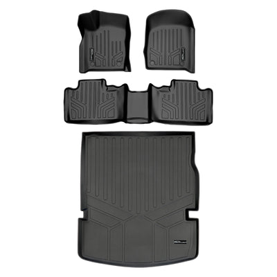 SMARTLINER 2015 - 2025 Dodge Durango All Configurations Custom Fit Floor Liners - 1st, 2nd & 3rd Rows