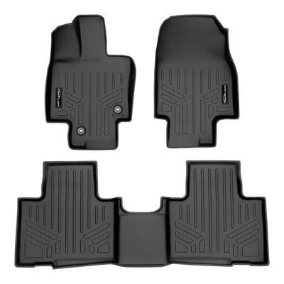 SMARTLINER 2020 - 2025 Toyota Highlander All Configurations Custom Fit Floor Liners - 1st & 2nd Rows
