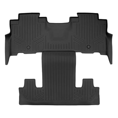 SMARTLINER 2018 - 2024 Lincoln Navigator 7 Passenger Custom Fit Floor Liners - 2nd & 3rd Row