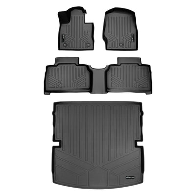 SMARTLINER 2020 - 2025 Ford Explorer All Configurations Custom Fit Floor Liners - 1st, 2nd & 3rd Rows