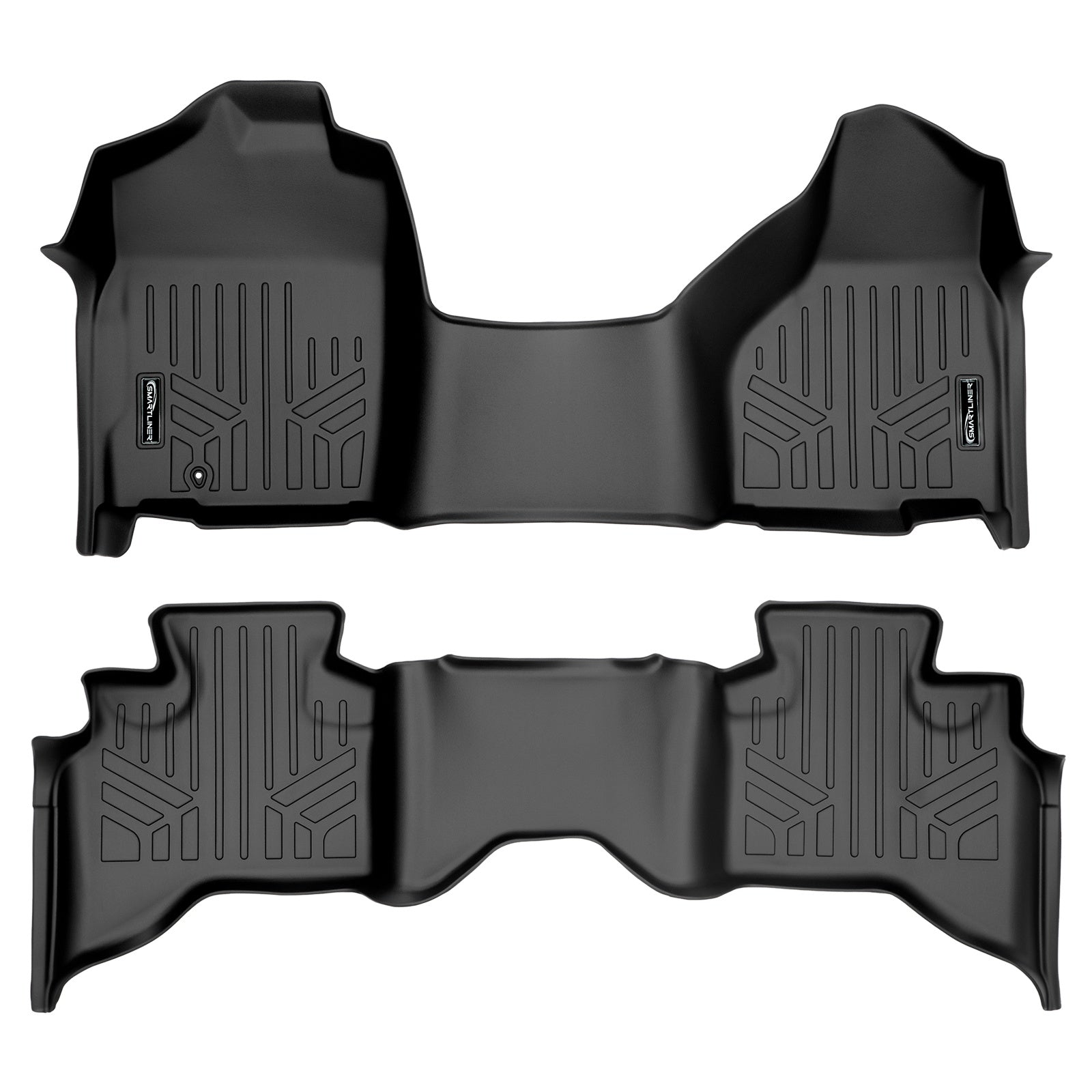 SMARTLINER 2012 - 2012 Ram 1500 Quad Cab Custom Fit Floor Liners - 1st & 2nd Rows