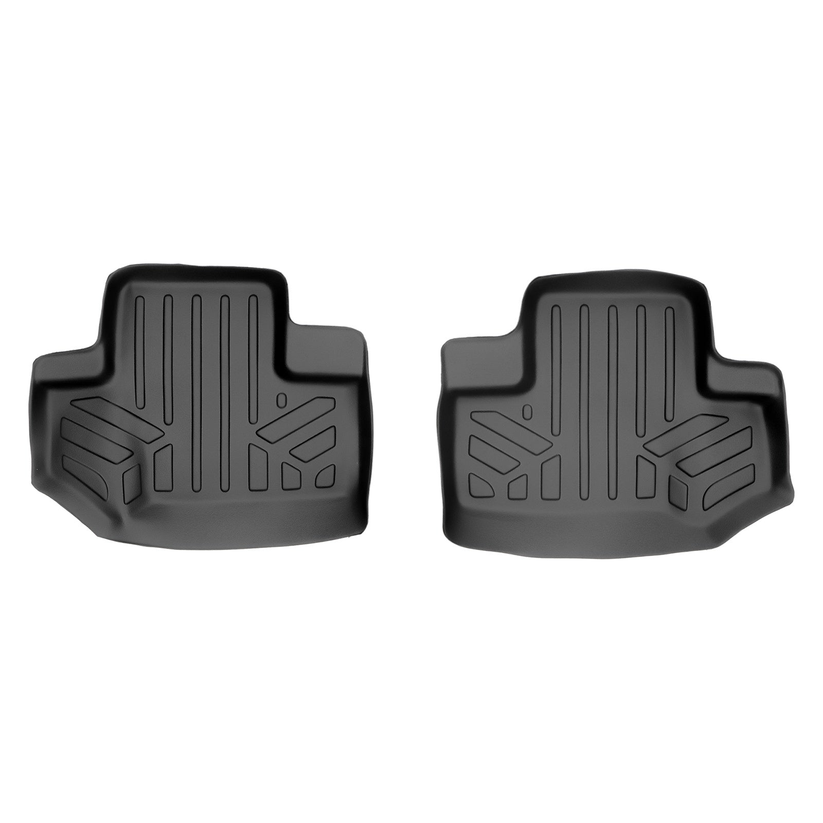 SMARTLINER 2014 - 2017 Jeep Wrangler 2 Door Custom Fit Floor Liners - 2nd Row Only