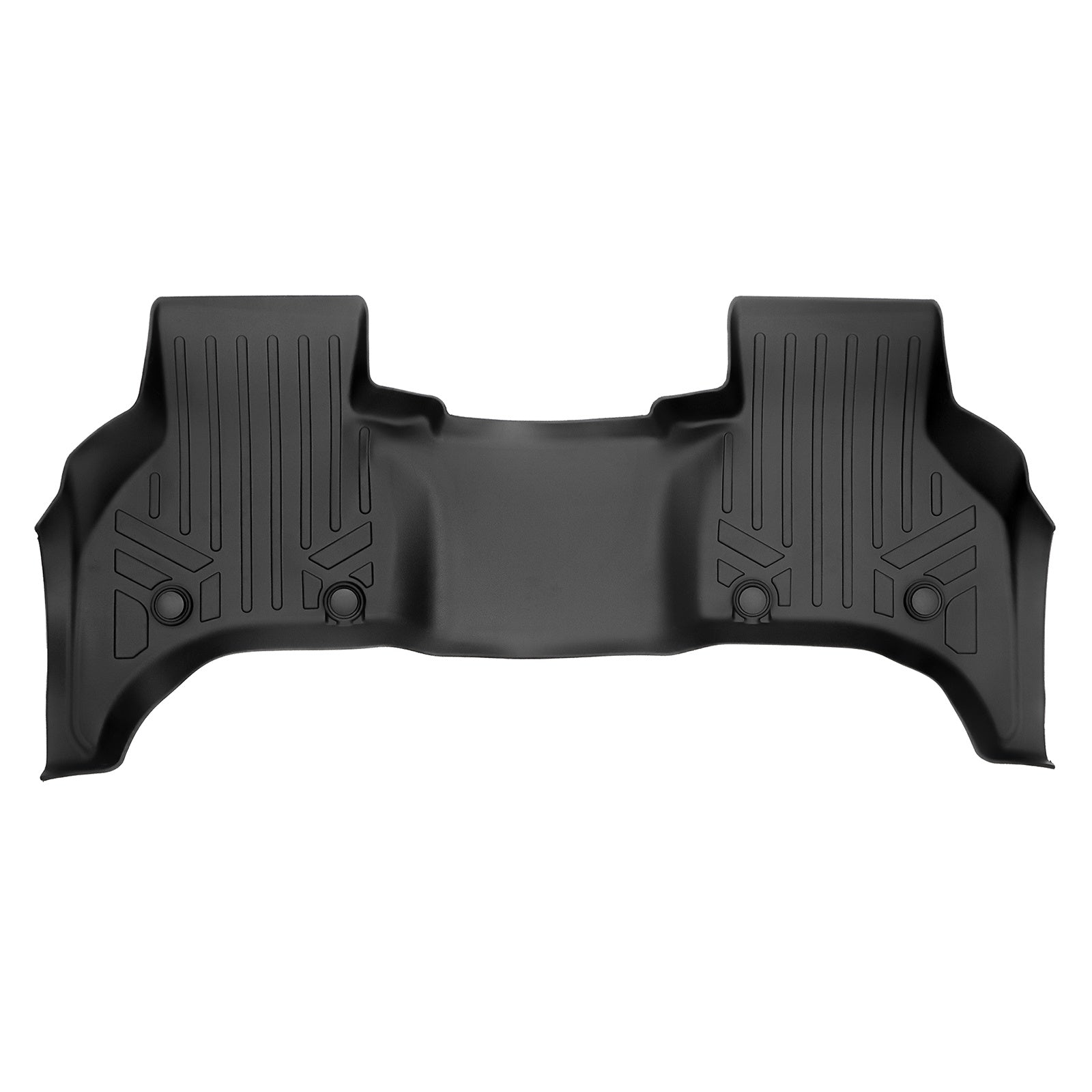 SMARTLINER 2020 - 2025 Land Rover Defender 110 5 Passenger Custom Fit Floor Liners - 2nd Row Only