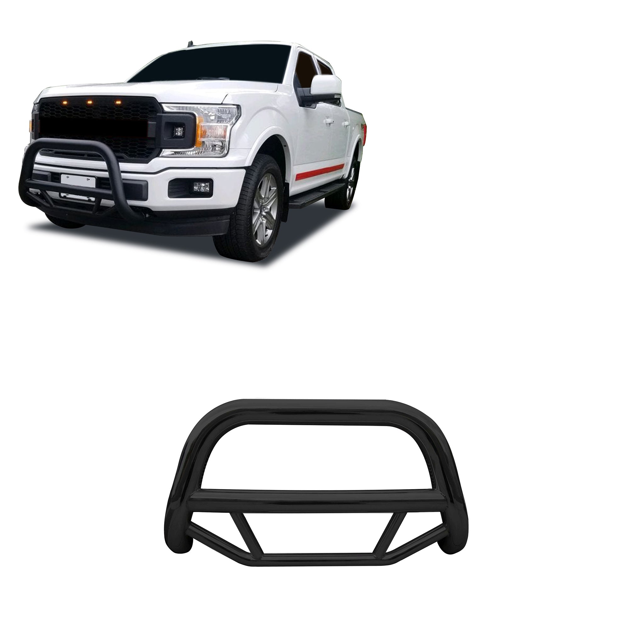 2003-2026 Ford Expedition / Lincoln Navigator Max Bull Bar | Black Horse Off Road - Image 1
