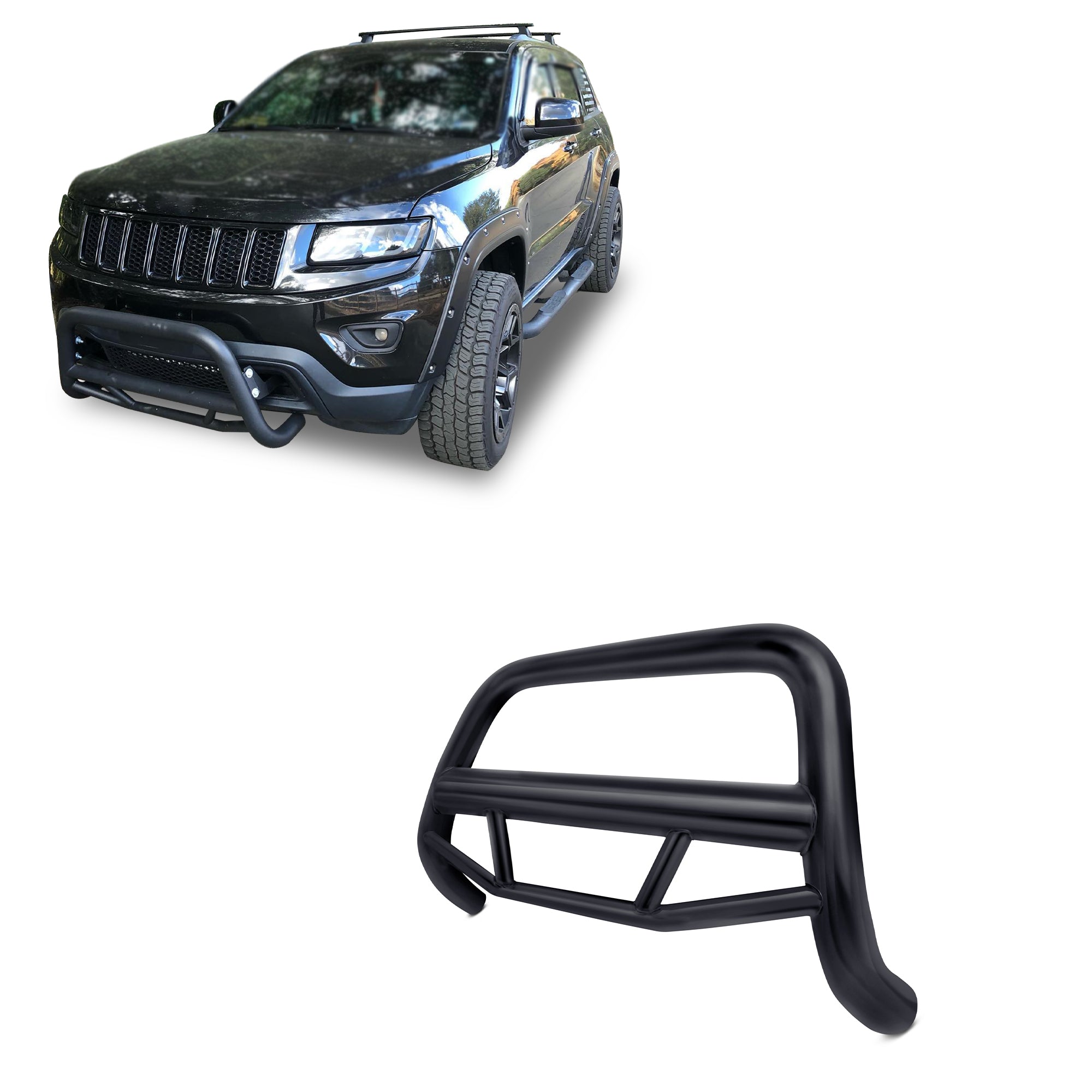2011-2021 Dodge Durango / Jeep Grand Cherokee Max Bull Bar | Black Horse Off Road - Image 1