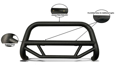 2019-2026 Chevrolet Silverado 1500 Max T Bull Bar | Black Horse Off Road - Image 7