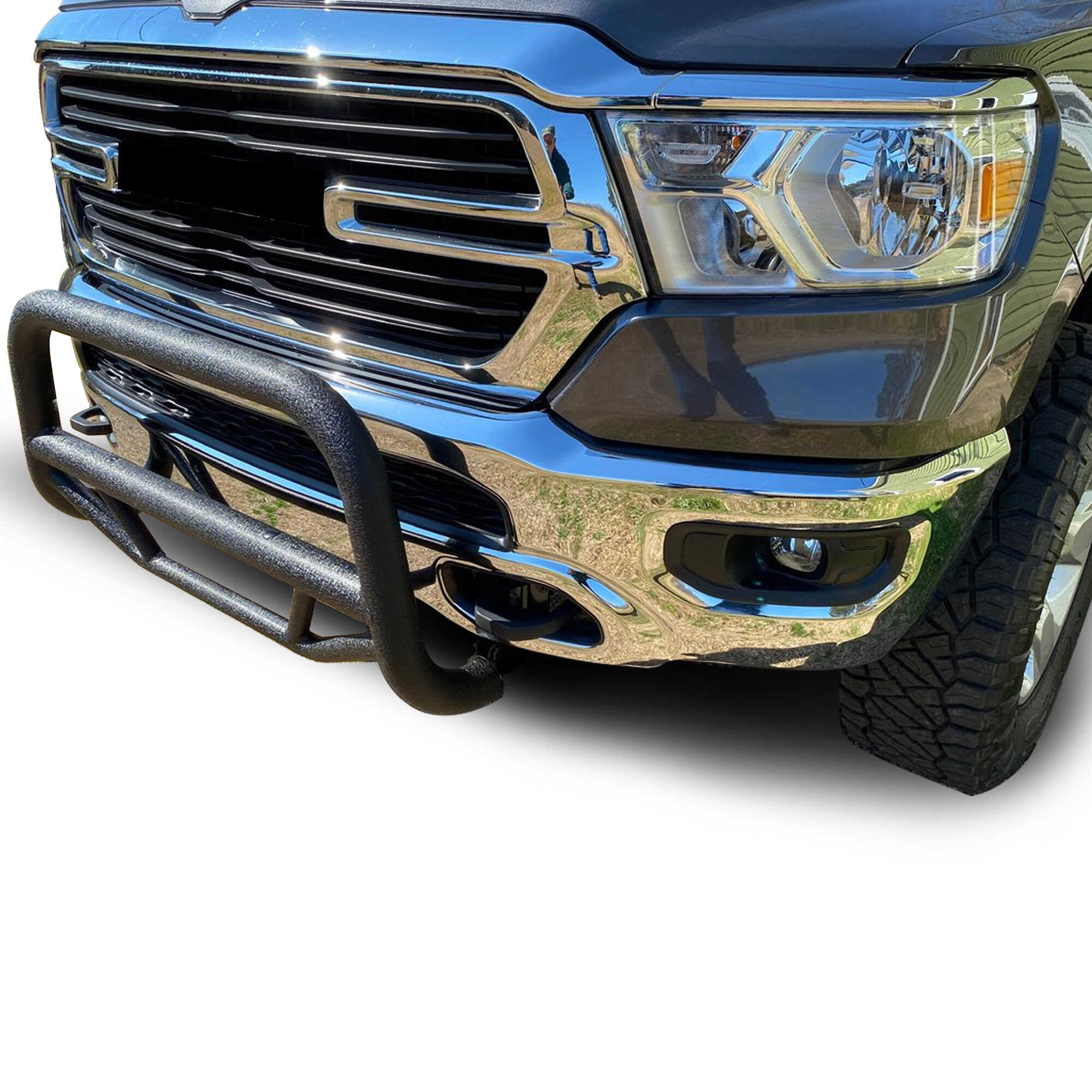 2009-2024 Dodge Ram 1500 Max T Bull Bar | Black Horse Off Road - Image 4