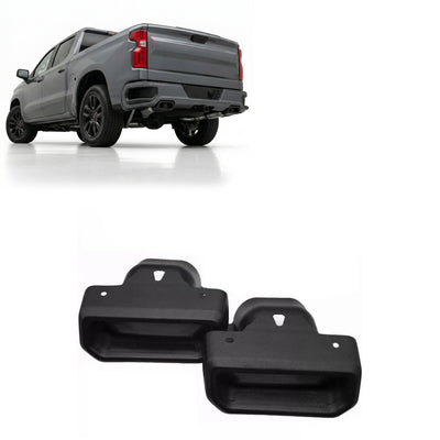 2019-2024 Sierra 1500 Muffler Tip | Black Horse Off Road - Image 1
