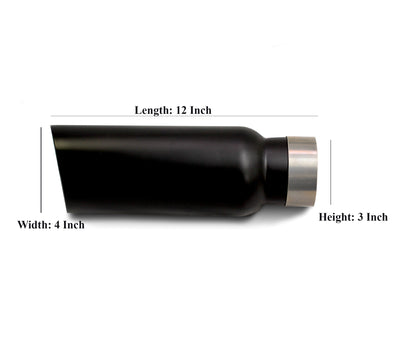 Muffler Tip Double Wall | Black Horse Off Road - Image 3
