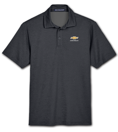 chevrolet-gold-bowtie-black-heather-crownlux-polo