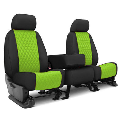 Custom Fit Truck Seat Covers for Ford, Chevy, Ram & Toyota – Neoprene Diamond Quilted Waterproof | Made in USA
