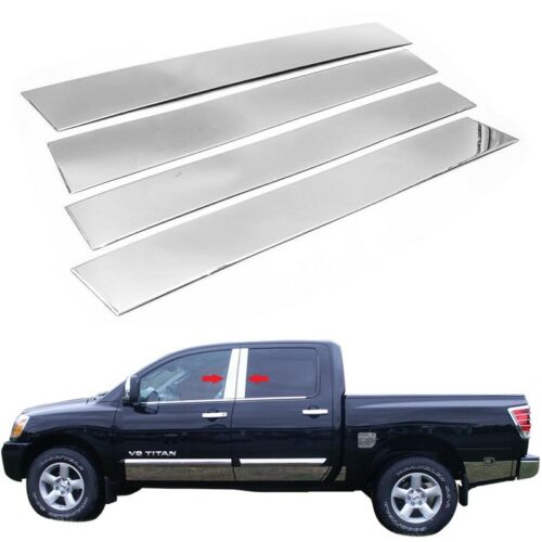 2004-2015 Nissan Titan Pillar Post Trims | Black Horse Off Road - Image 1