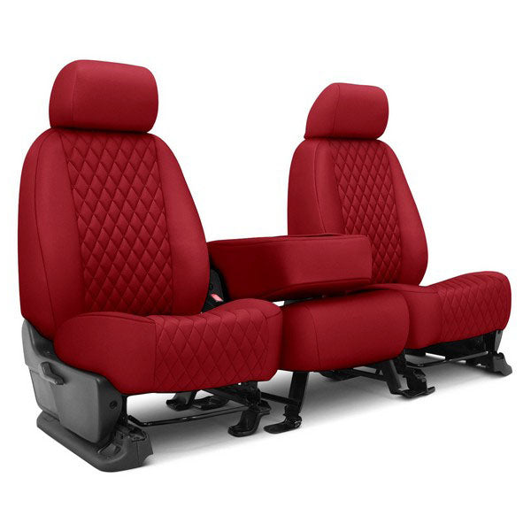 Custom Fit Truck Seat Covers for Ford, Chevy, Ram & Toyota – Neoprene Diamond Quilted Waterproof | Made in USA