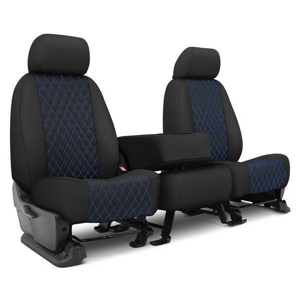 Custom Fit Truck Seat Covers for Ford, Chevy, Ram & Toyota – Neoprene Diamond Quilted Waterproof | Made in USA
