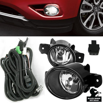 2013-2015 Nissan Pathfinder Oem Replica Fog Light Clear | Black Horse Off Road - Image 10