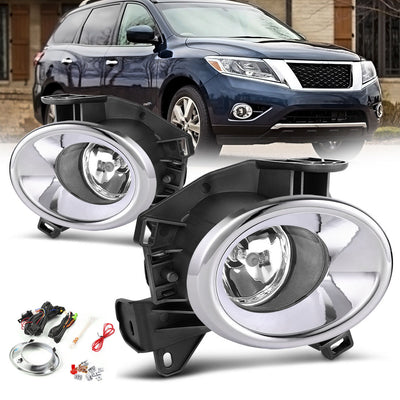 2013-2015 Nissan Pathfinder Oem Replica Fog Light Clear | Black Horse Off Road - Image 5