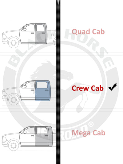 2019-2025 Sierra 1500 Peak Running Boards | Black Horse Off Road - Image 2