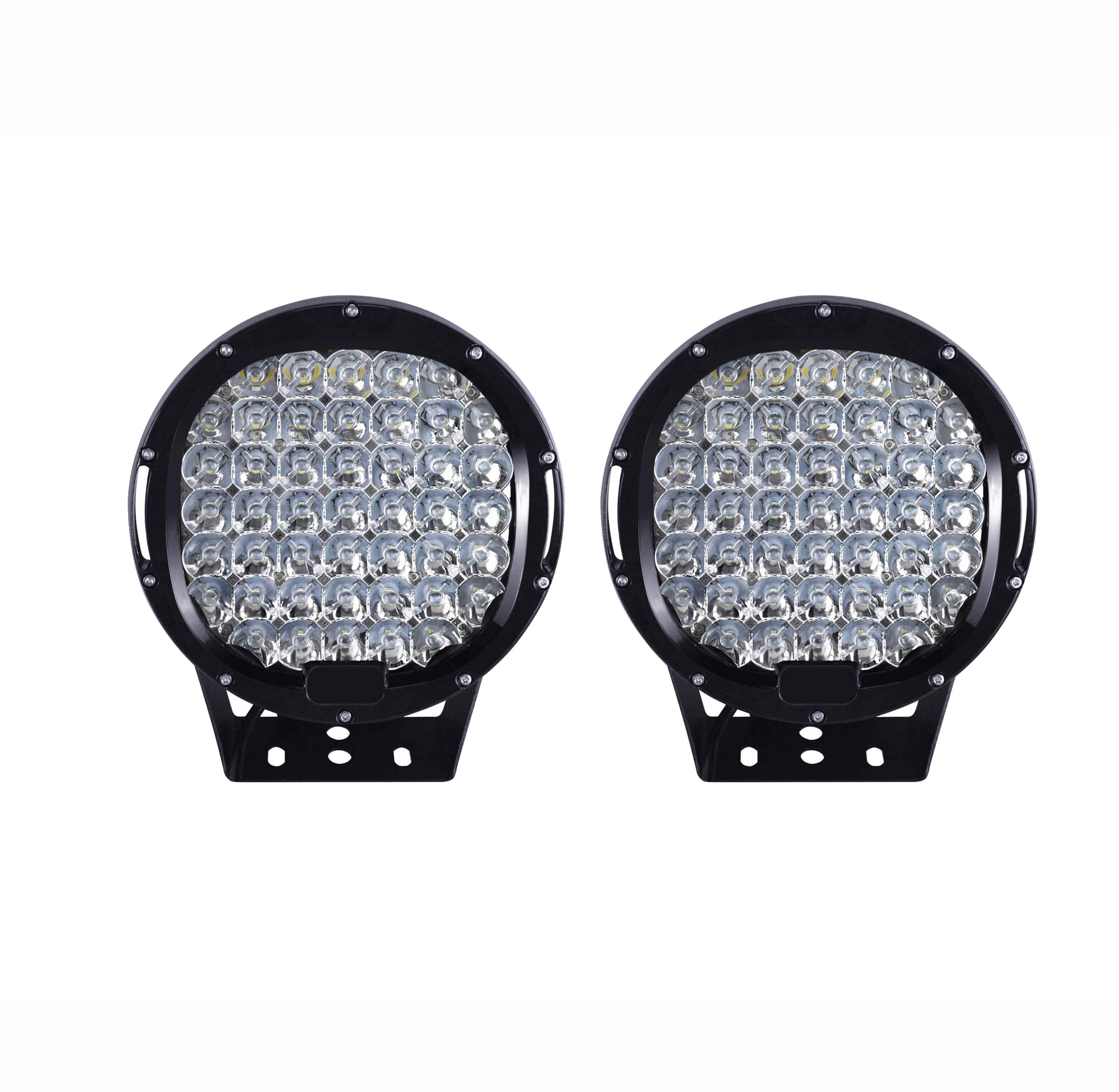 Universal  Led 9" Dia Light Flood | Black Horse Off Road - Image 1