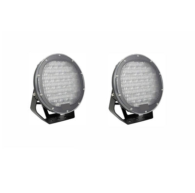 Universal  Led 9" Dia Light Flood | Black Horse Off Road - Image 4