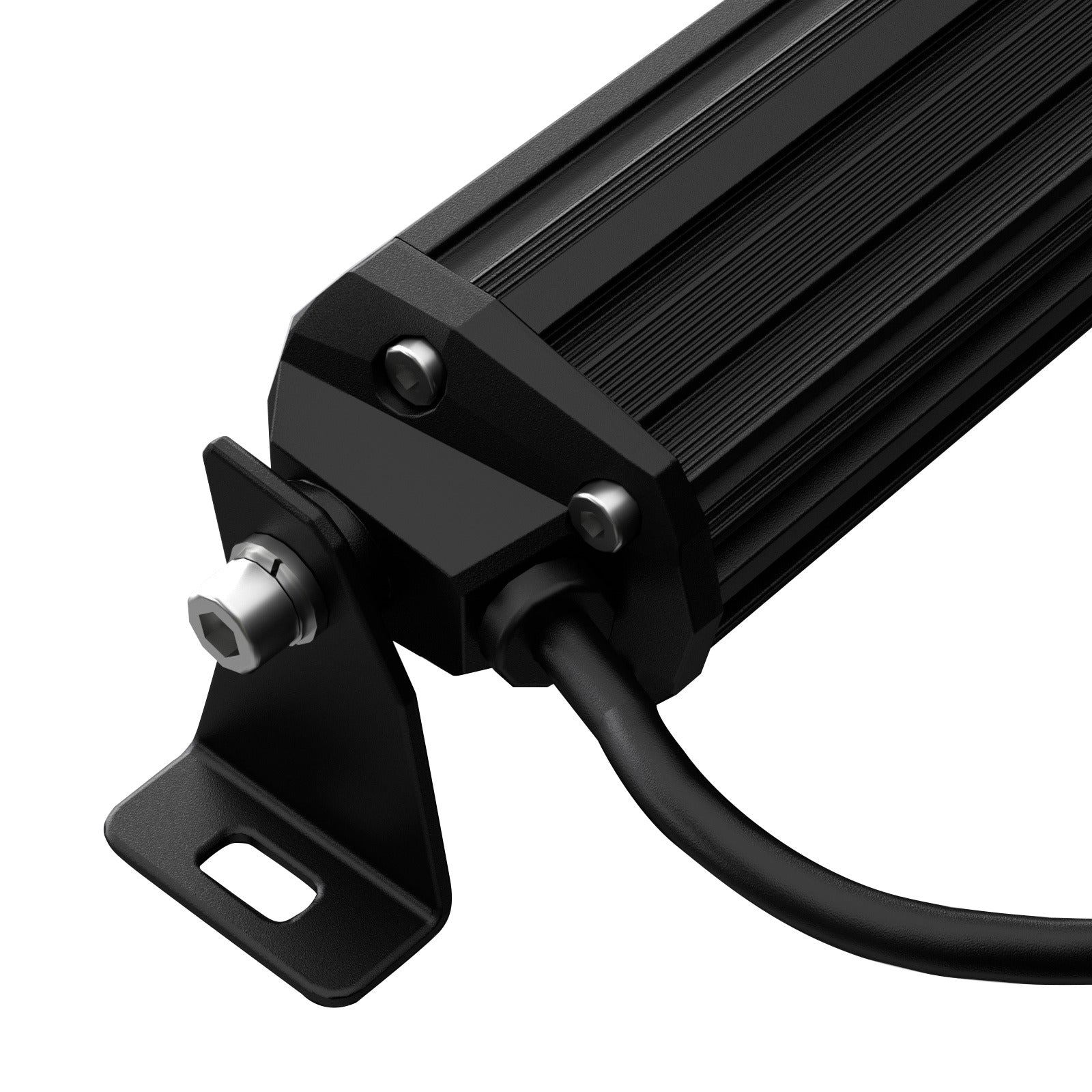 Universal  Led Light Bar 20In 3W Single Row Spot and Flood | Black Horse Off Road - Image 6