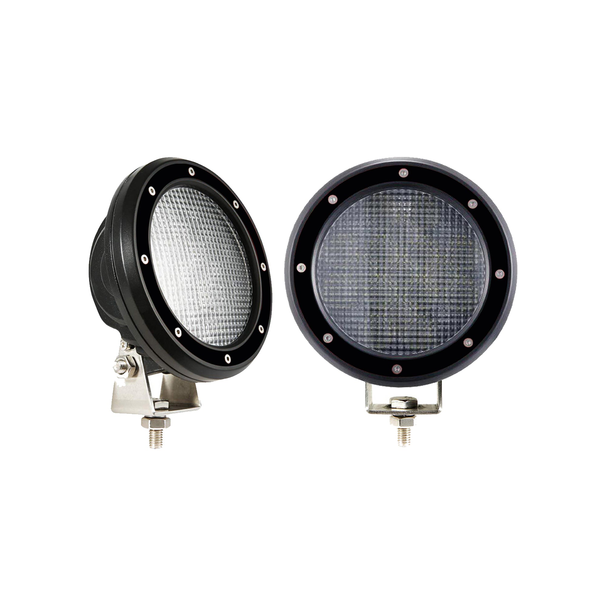 Universal  Led 5.3" Dia Light Flood | Black Horse Off Road - Image 1