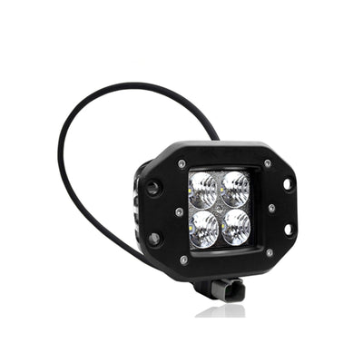 Universal  Led 2" Cube Lights With Pair Wiring Flood | Black Horse Off Road - Image 1