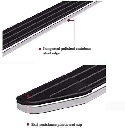 2019-2025 Ford Ranger Premium Running Boards | Black Horse Off Road - Image 5
