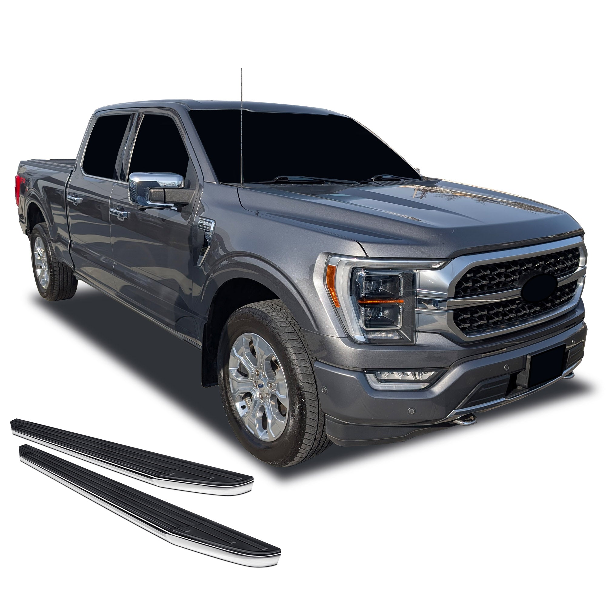 2015-2026 Ford F-150 Premium Running Boards | Black Horse Off Road - Image 1
