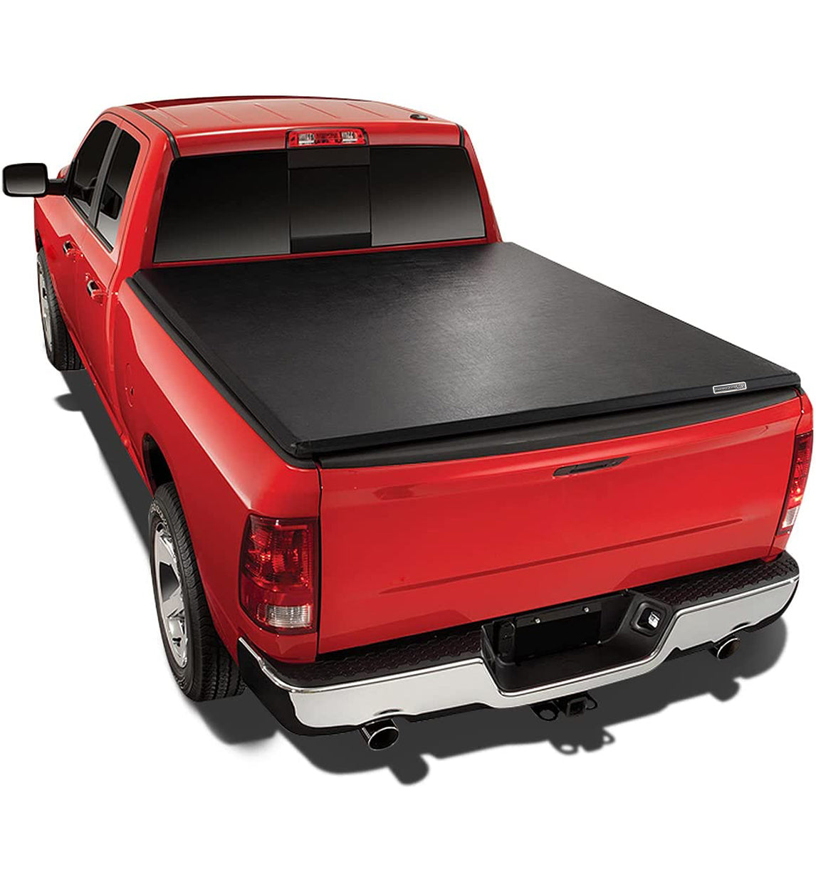 2010-2025 Dodge Ram 1500 Premier Soft Tonneau Cover Trifold | Black Horse Off Road - Image 2