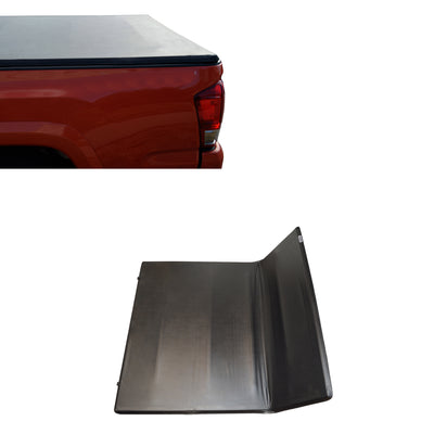 2019-2025 Dodge Ram 1500 Premier Soft Tonneau Cover Trifold | Black Horse Off Road - Image 1