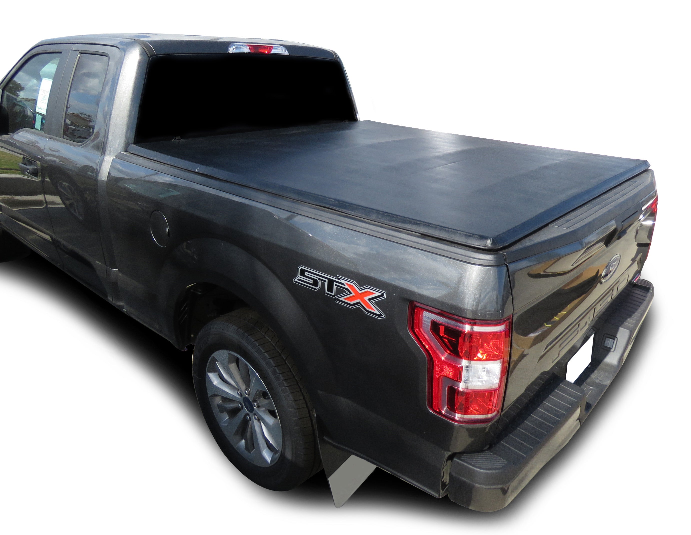 2015-2026 Ford F-150 Premier Soft Tonneau Cover Trifold | Black Horse Off Road - Image 3