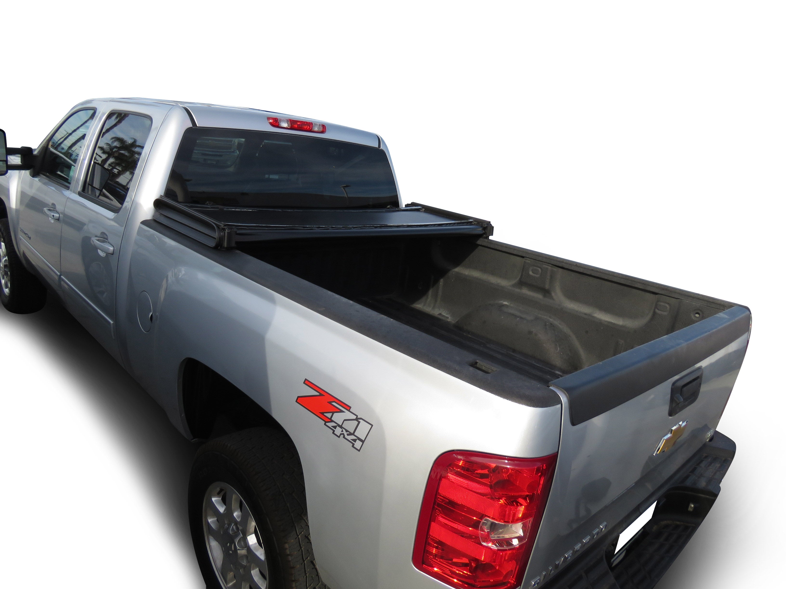 2007-2025 Sierra 1500 Premier Soft Tonneau Cover Trifold | Black Horse Off Road - Image 10