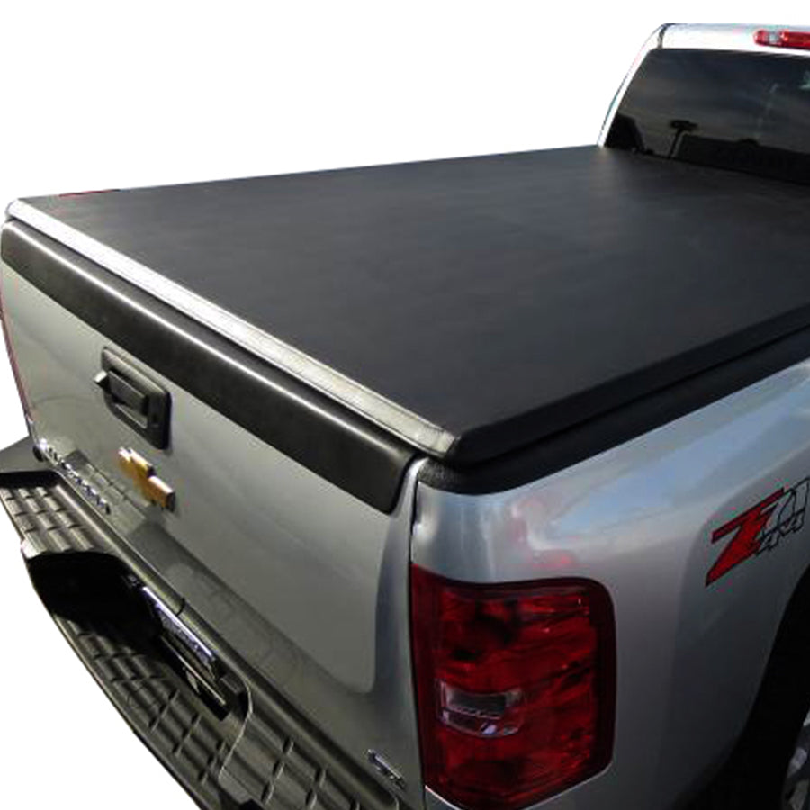 2007-2025 Sierra 1500 Premier Soft Tonneau Cover Trifold | Black Horse Off Road - Image 2