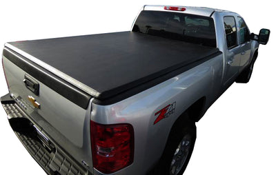 2007-2025 Sierra 1500 Premier Soft Tonneau Cover Trifold | Black Horse Off Road - Image 4